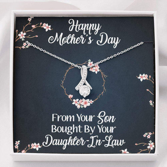 Happy Mothers Day Alluring Beauty Necklace from Your Son Bought By Your Daughter-In-Law Standard Box