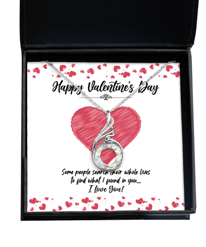 Happy Valentine's Day Gifts - What I Found in You - Phoenix Necklace for Valentine's Day - Jewelry Gift Happy Valentine's Day Gifts