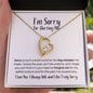 I'm Sorry for Hurting You Necklace - Big Mistake - Apology Gift - I Apologize Forgive Me - Forever Love Forgiveness Jewelry