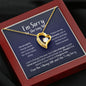 I'm Sorry for Hurting You Necklace - No Excuses - Apology Gift - I Apologize Forgive Me - Forever Love Forgiveness Jewelry