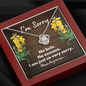 I'm Sorry Gift - Apology Necklace - Please Forgive Me - Forgiveness Gift - Wife Apology, Girlfriend Apology, Friend Apology