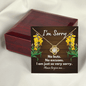 I'm Sorry Gift - Apology Necklace - Please Forgive Me - Forgiveness Gift - Wife Apology, Girlfriend Apology, Friend Apology