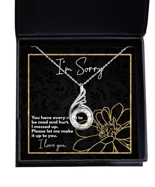 I'm Sorry Gifts - I Messed Up, Let Me Make It Up to You - Phoenix Necklace for Apology - Jewelry Gift I'm Sorry Gifts