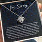 I'm Sorry Necklace - Apology Gift - Forgiveness Jewelry for Her