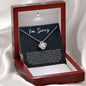 I'm Sorry Necklace - Apology Gift - Forgiveness Jewelry for Her