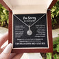 I'm Sorry Necklace - I Was Wrong - Apology Forgiveness Gift
