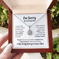 I'm Sorry Necklace - I Was Wrong - Apology Forgiveness Gift