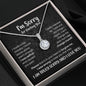 I'm Sorry Necklace - I Was Wrong - Apology Forgiveness Gift Two Tone Box