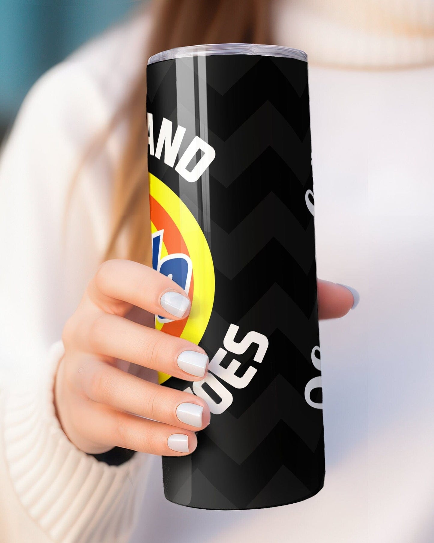 Personalized Sick and Tide of These Hoes Tumbler, Custom Name Funny Tumbler Cup Gift, Sarcastic Inappropriate Offensive Adult Humor Tumbler Black/Dark Gray / Font 1