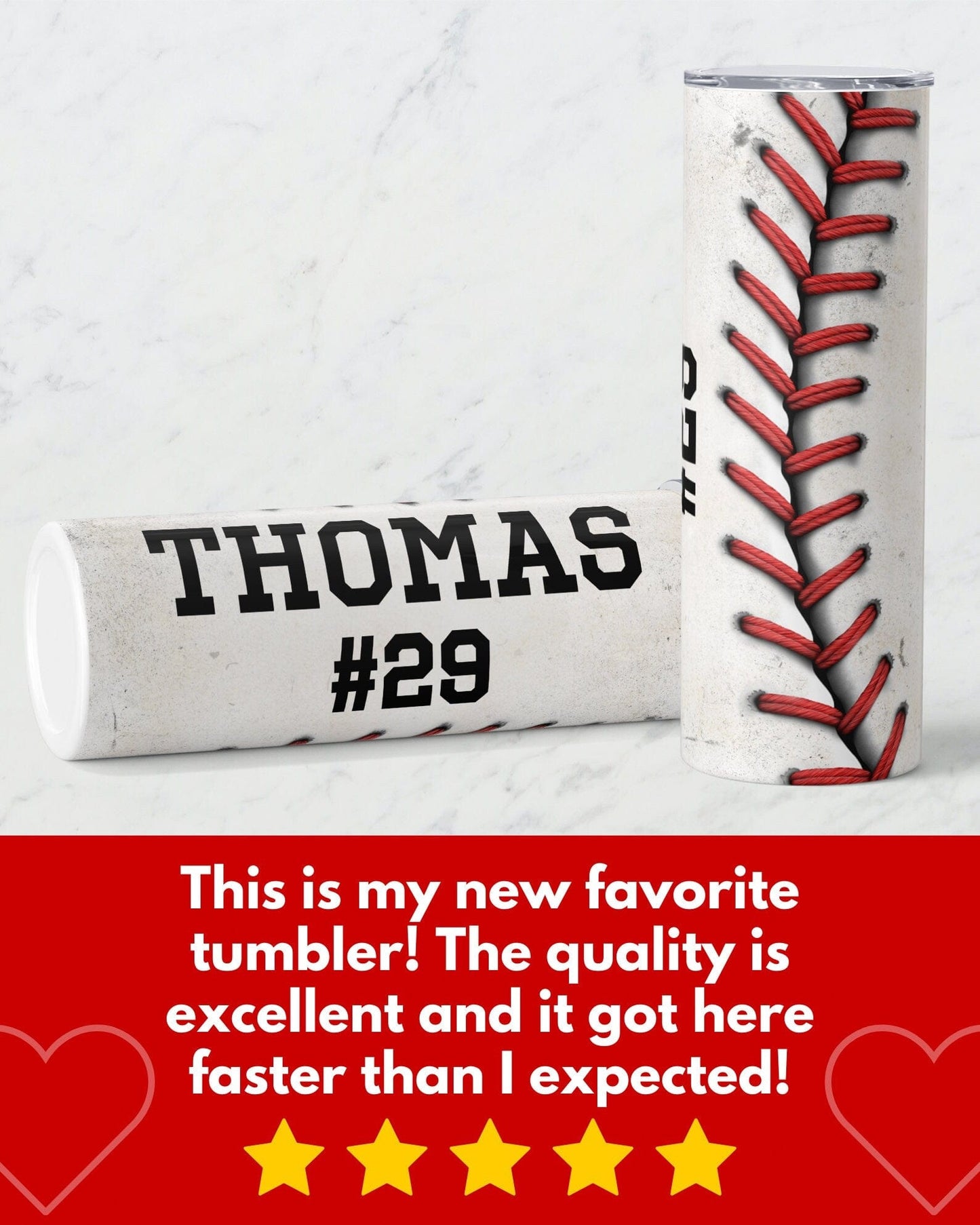 Personalized Baseball Tumbler, Baseball Player Gift, Custom Gift for Baseball Coach, 20oz Baseball Team Tumbler, Personalized Baseball Cup