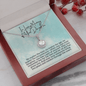 In Loving Memory of Your Daughter Remembrance Sympathy Necklace - Bereavement Gift for Loss of Daughter - Memorial, Death Condolences
