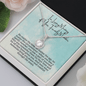 In Loving Memory of Your Family Member Remembrance Sympathy Necklace - Bereavement Gift for Loss of Family - Memorial, Death Condolences
