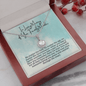 In Loving Memory of Your Family Member Remembrance Sympathy Necklace - Bereavement Gift for Loss of Family - Memorial, Death Condolences