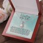 In Loving Memory of Your Father Remembrance Sympathy Necklace - Bereavement Gift for Loss of Dad - Memorial, Death Condolences