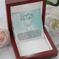 In Loving Memory of Your Husband Remembrance Sympathy Necklace - Bereavement Gift for Loss of Spouse - Memorial, Death Condolences