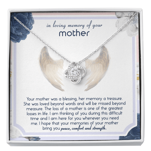 In Loving Memory of Your Mom - Memorial Gifts For Loss Of A Mother Gift - Mother Condolence Gift - Grief Gift - Remembrance Sympathy Gift