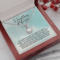 In Loving Memory of Your Sister Remembrance Sympathy Necklace - Bereavement Gift for Loss of Sibling - Memorial, Death Condolences