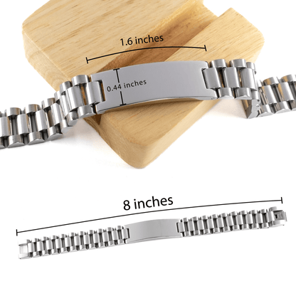 You Are Loved - You Are Valued - You Are Beautiful - Ladder Stainless Steel Bracelet for Motivation - Jewelry Gift for Teen Girl
