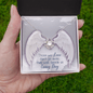 Memorial Gift - Condolence Gift - Sympathy Gift - Angel Remembrance Necklace - Bereavement Gift