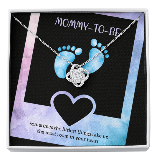 Mommy-To-Be Gift - Necklace for Expectant Mother Baby Shower - Mother's Day Gift for Pregnant Wife, Girlfriend, Fiancee