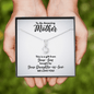 Mother-In-Law Gift - Funny Necklace for Mother-In-Law - Jewelry from Son Bought by Daughter-In-Law