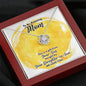 Mother-In-Law Necklace - From Daugher-In-Law - Funny MIL Gift - Mother of the Groom Gift Mahogany Style Luxury Box