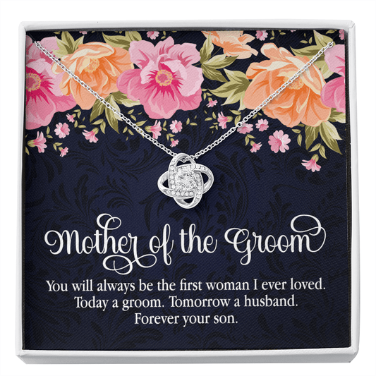 Mother of the Groom Gift - Necklace to Mom from Son - Wedding Gift for Mom - Mother's Day Gift