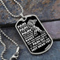 Pain Is Your Friend Dog Tag - Gift for Veteran