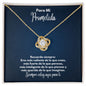 Para Mi Prometida Collar - To My Fiancee en Español - Recuerda Siempre - Graduación Motivacional, Boda o Regalo de Cumpleaños 18K Yellow Gold Finish / Standard Box