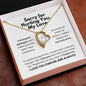 Sorry for Hurting You, My Love Necklace - Apology Gift - I Apologize Forgive Me - Forever Love Forgiveness Jewelry