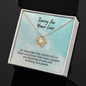Sorry for Your Loss of Loved One Necklace - Sympathy Bereavement Condolence Gift - In Loving Memory - Remembrance Memorial Grief Jewelry