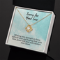 Sorry for Your Loss of Loved One Necklace - Sympathy Bereavement Condolence Gift - In Loving Memory - Remembrance Memorial Grief Jewelry
