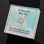 Sorry for Your Loss of Loved One Necklace - Sympathy Bereavement Condolence Gift - In Loving Memory - Remembrance Memorial Grief Jewelry
