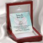 Sorry for Your Loss of Loved One Necklace - Sympathy Bereavement Condolence Gift - In Loving Memory - Remembrance Memorial Grief Jewelry