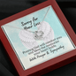 Sorry for Your Loss of Loved One Necklace - Sympathy Bereavement Condolence Gift - In Loving Memory - Remembrance Memorial Grief Jewelry