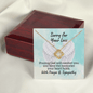 Sorry for Your Loss of Loved One Necklace - Sympathy Bereavement Condolence Gift - In Loving Memory - Remembrance Memorial Grief Jewelry