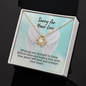 Sorry for Your Loss of Loved One Necklace - Sympathy Bereavement Condolence Gift - In Loving Memory - Remembrance Memorial Grief Jewelry