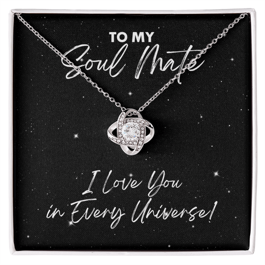 Soul Mate Gift - I Love You In Every Universe Jewelry - Necklace for Dr. Strange Fan