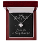 Soul Mate Gift - I Love You In Every Universe Jewelry - Necklace for Dr. Strange Fan