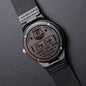 Stay Safe I Need You Here With Me Engraved Wooden Watch - Gift for Police Office Husband Father - Father's Day Gift - Cop Birthday, Xmas