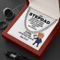 Stepdad Gift - Republican Trump Necklace - Stepdad Birthday, Father's Day, Christmas Gift