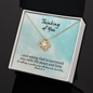 Thinking of You Loss of Loved One Necklace - Sympathy Bereavement Condolence Gift - In Loving Memory - Remembrance Memorial Grief Jewelry