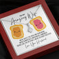 To My Amazing Wife Necklace - You&#39;re the PB to My J - Funny Gifts for Valentines Day, Anniversary, Birthday