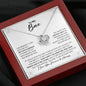 To My Bae Necklace - My Missing Piece - Valentine's Day Anniversary Gift - Girlfriend Wife Fiancee Soulmate Birthday Christmas Gift