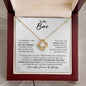 To My Bae Necklace - My Missing Piece - Valentine's Day Anniversary Gift - Girlfriend Wife Fiancee Soulmate Birthday Christmas Gift