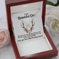 To My Beautiful Doe Necklace - Valentine's Day/Anniversary Gift for Hunter's Wife, Girlfriend, Fiancee, Soul Mate