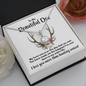 To My Beautiful Doe Necklace - Valentine's Day/Anniversary Gift for Hunter's Wife, Girlfriend, Fiancee, Soul Mate