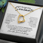 To My Beautiful Soulmate - In Your Eyes I Have Found My Home - Forever Love Necklace