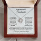 To My Beautiful Soulmate Necklace - Gift for Wife, Girlfriend, Fiancee - Soul Mate Birthday Christmas Valentine's Day