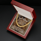 To My Best Friend Cuban Link Chain Necklace - Motivational Gift for Best Friend